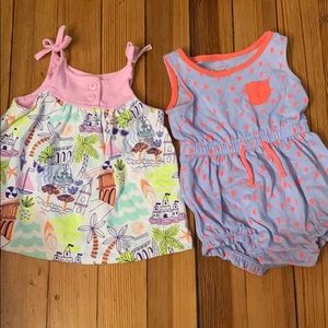 Cat & Jack baby girl bundle